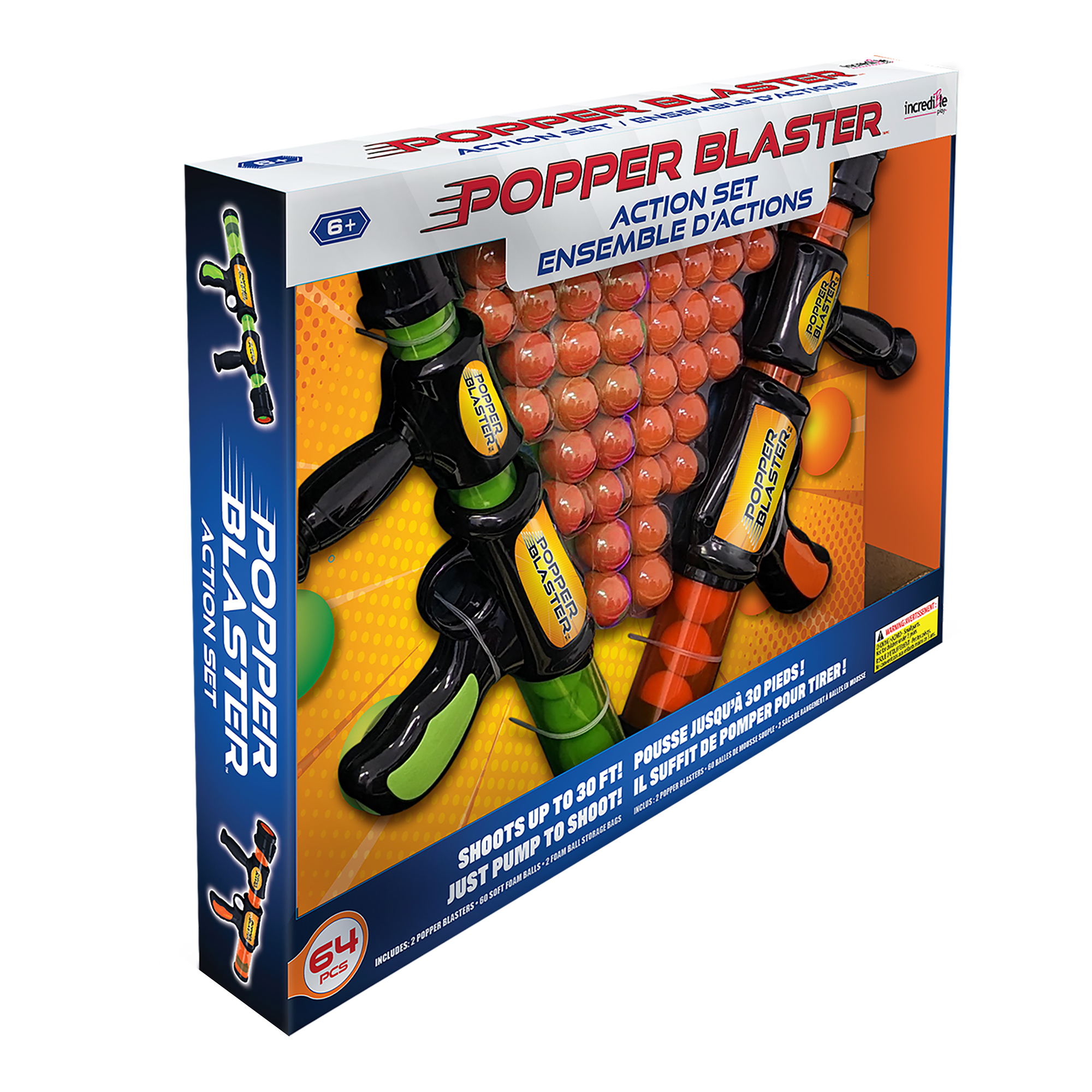 Popper blaster action set 